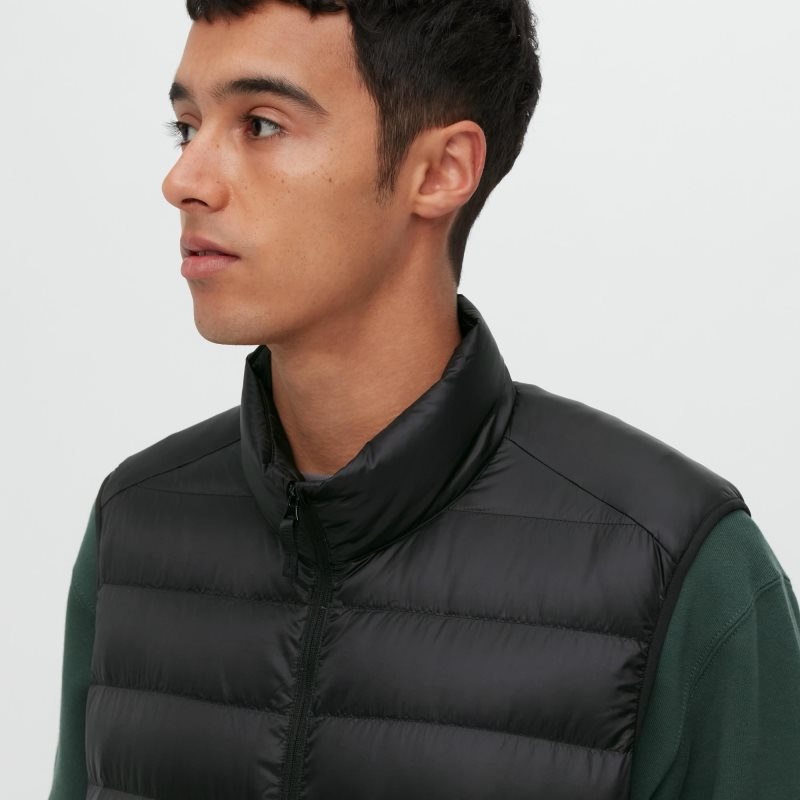 Gilet Uniqlo Ultra Light Down Narrow Quilt Homme Bleu Marine | 1674654