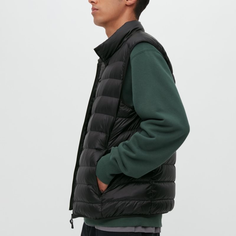Gilet Uniqlo Ultra Light Down Narrow Quilt Homme Bleu Marine | 1674654