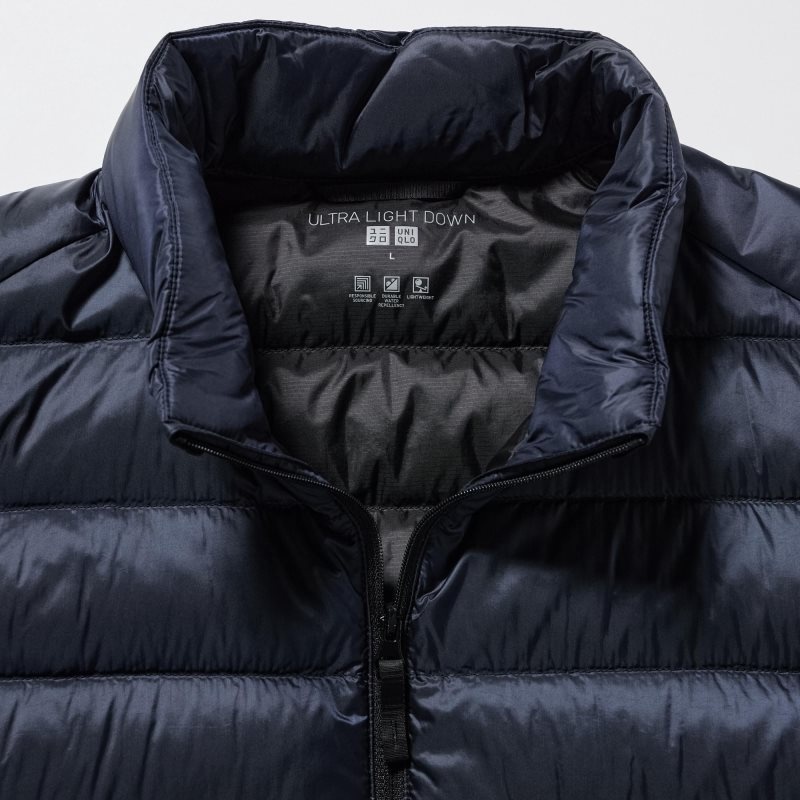 Gilet Uniqlo Ultra Light Down Narrow Quilt Homme Bleu Marine | 1674654