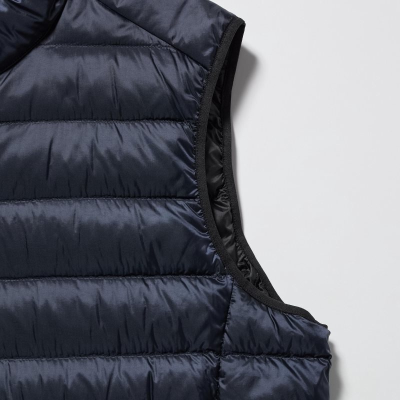Gilet Uniqlo Ultra Light Down Narrow Quilt Homme Bleu Marine | 1674654