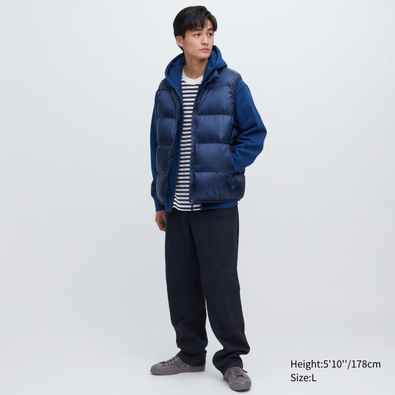 Gilet Uniqlo Ultra Light Down Wide Quilt Homme Vert | 510610