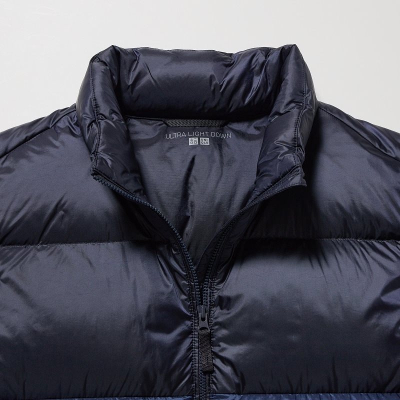 Gilet Uniqlo Ultra Light Down Wide Quilt Color Block Homme Marron | 5378670