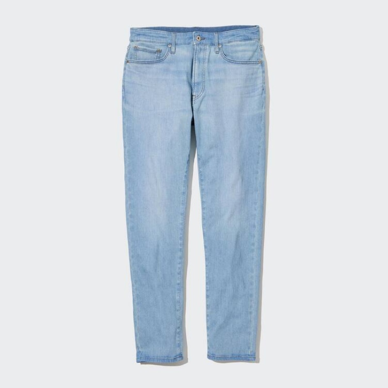 Jean Uniqlo Ezy Ultra Stretch Slim Fit Homme Bleu | 8850367