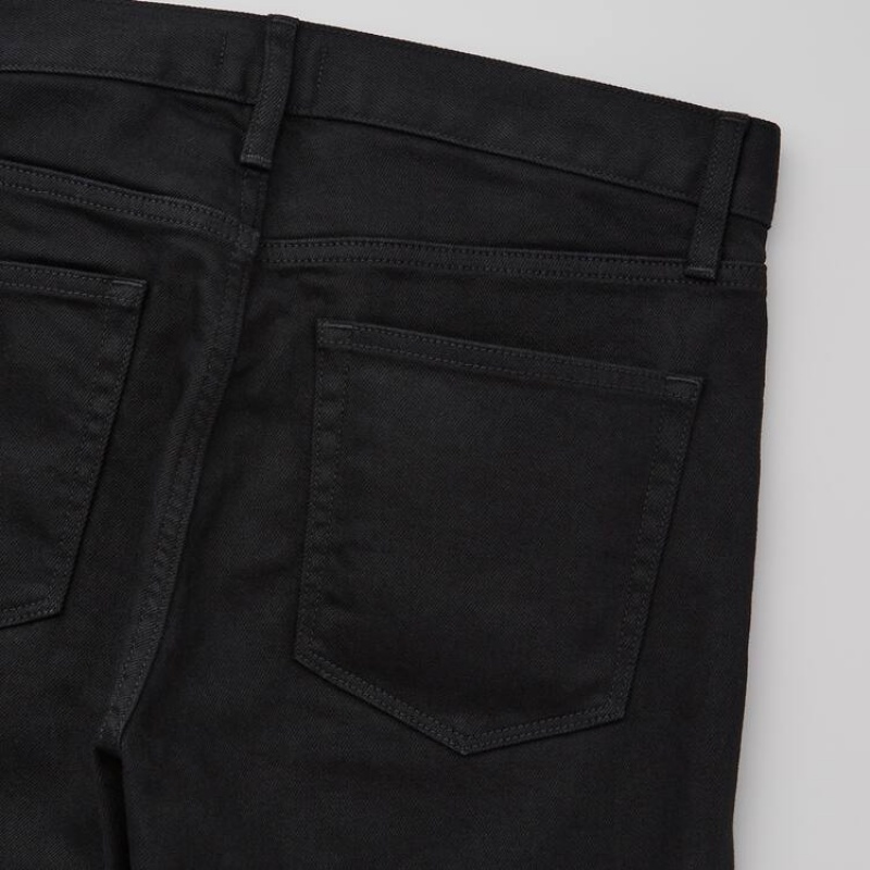 Jean Uniqlo Selvedge Stretch Slim Fit Homme Bleu Marine | 9129188