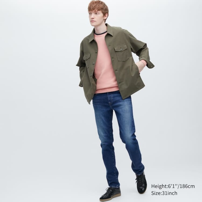 Jean Uniqlo Slim Fit Homme Bleu | 2011242