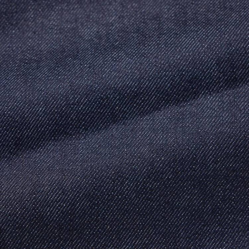Jean Uniqlo Stretch Selvedge Slim Fit Homme Bleu Marine | 6085280