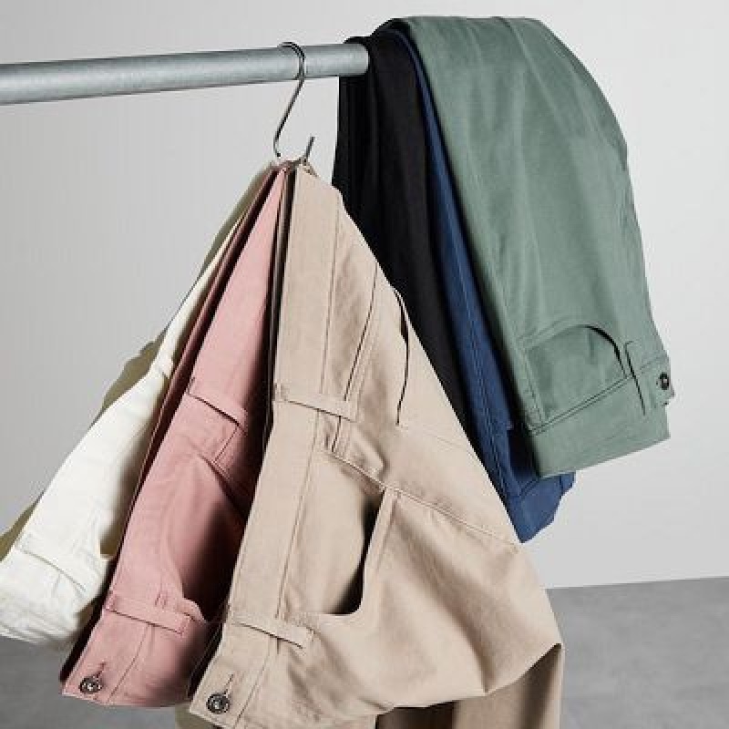 Jean Uniqlo Ultra Stretch Color Femme Beige | 8460167