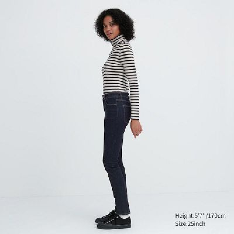 Jean Uniqlo Ultra Stretch Femme Bleu | 2830625