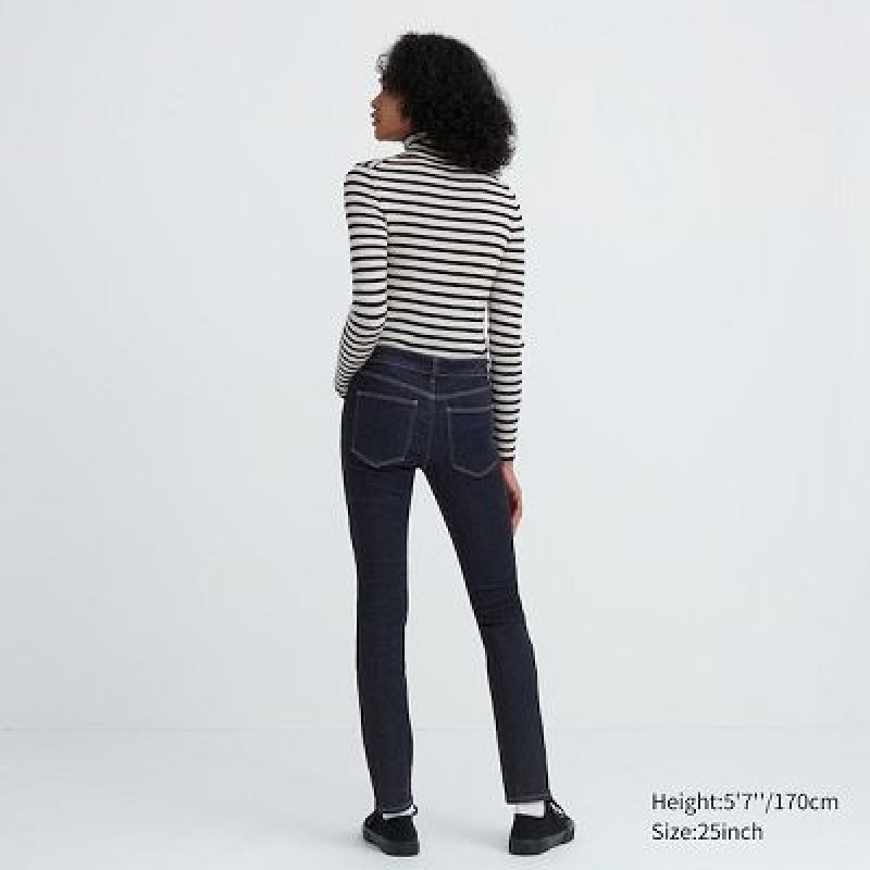 Jean Uniqlo Ultra Stretch Femme Bleu | 2830625