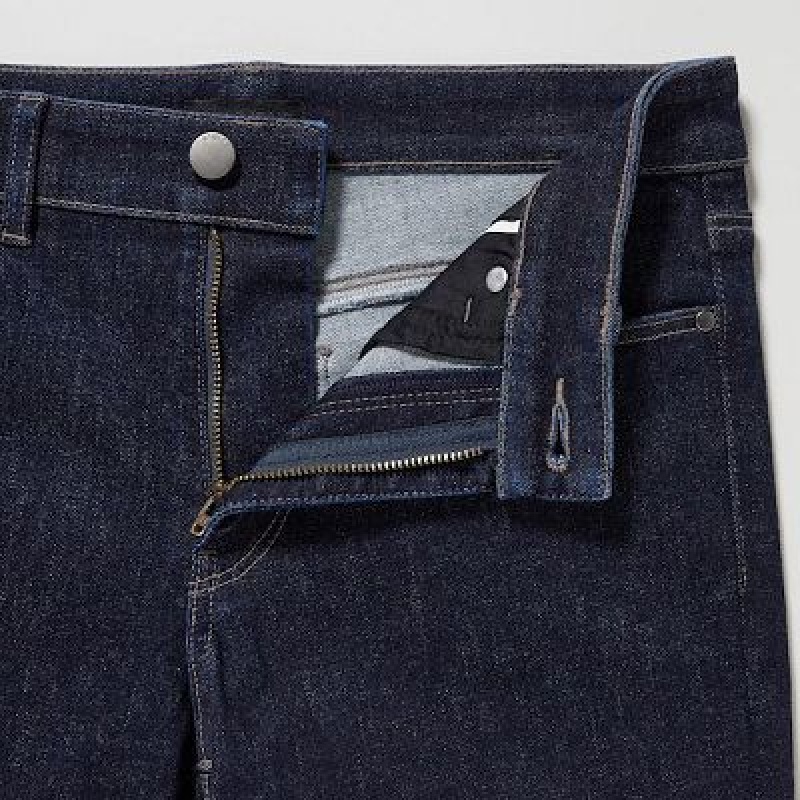 Jean Uniqlo Ultra Stretch Femme Bleu | 2830625