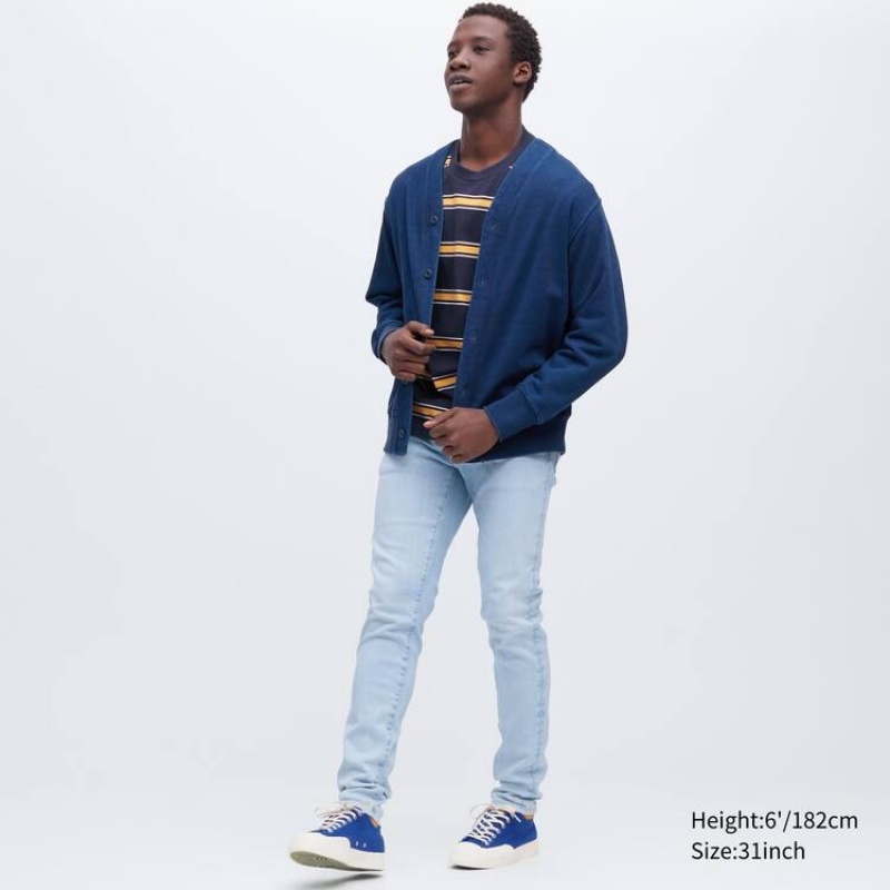 Jean Uniqlo Ultra Stretch Skinny Fit Homme Bleu | 2379514