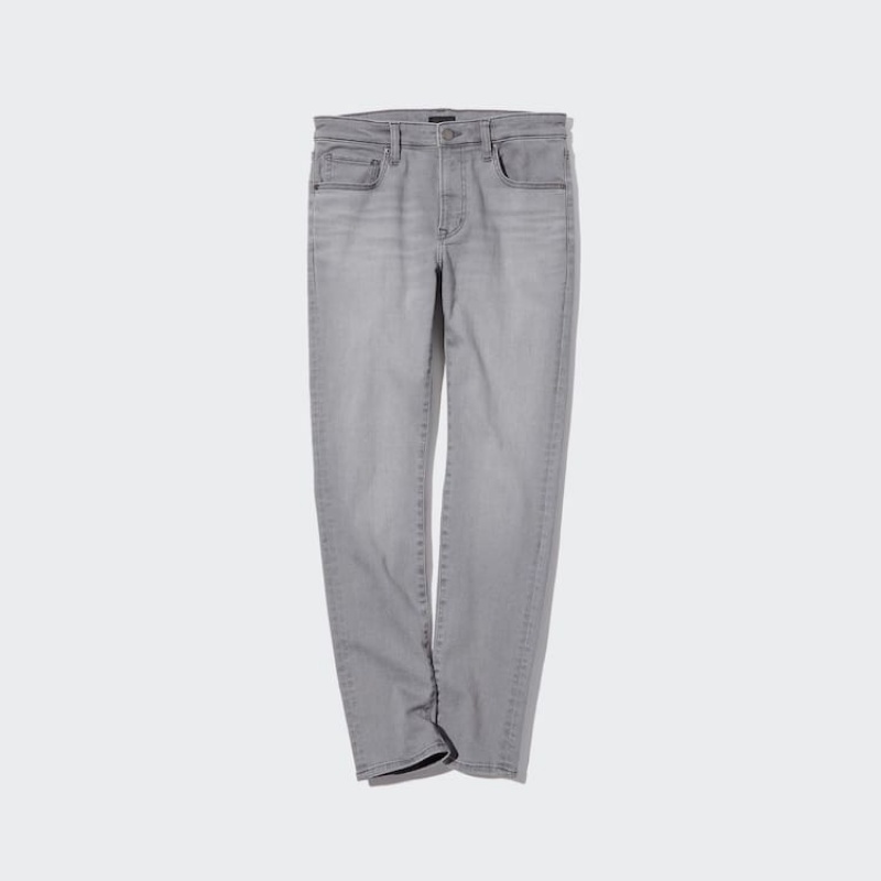 Jean Uniqlo Ultra Stretch Skinny Fit Homme Grise | 9176737