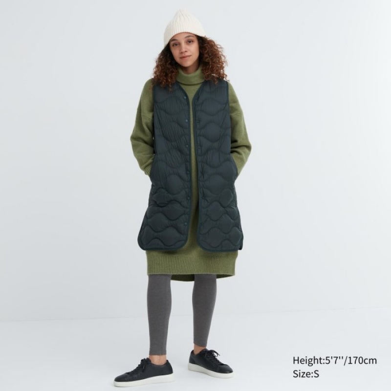 Leggings Uniqlo HEATTECH Cotton Extra Warm Femme Grise | 8803194