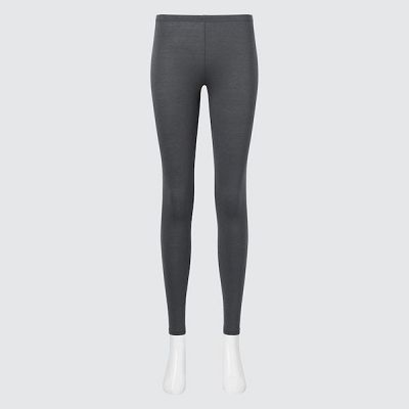 Leggings Uniqlo HEATTECH Femme Grise | 4352585