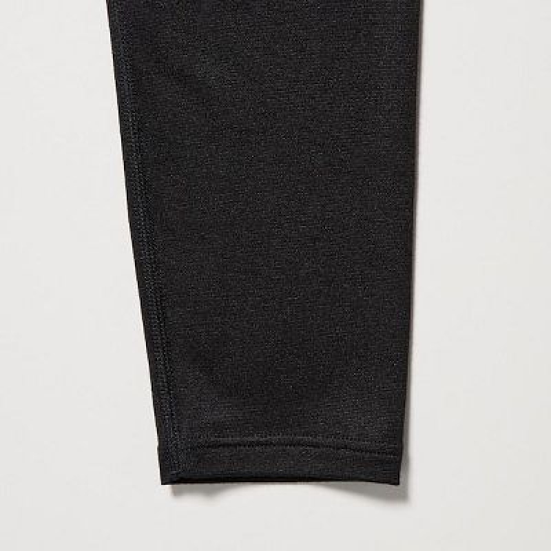 Leggings Uniqlo HEATTECH Femme Noir | 4033316