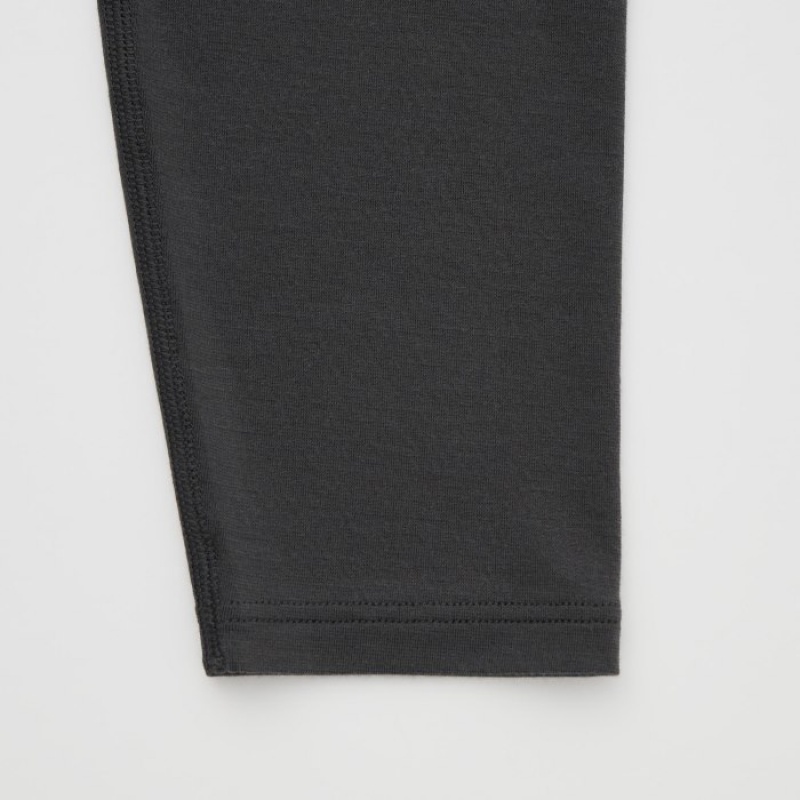 Leggings Uniqlo HEATTECH Femme Noir | 9526629