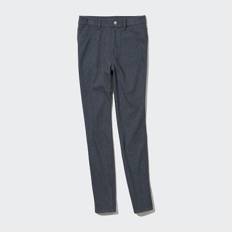 Leggings Uniqlo HEATTECH Ultra Stretch High-Rise Femme Grise | 9774652