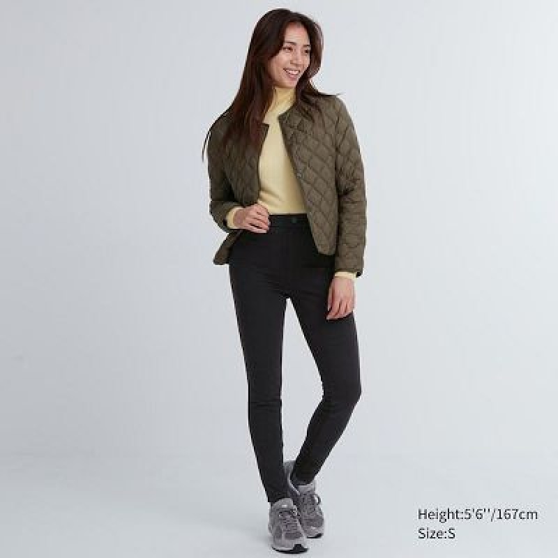 Leggings Uniqlo HEATTECH Ultra Stretch High-Rise Femme Noir | 6018780