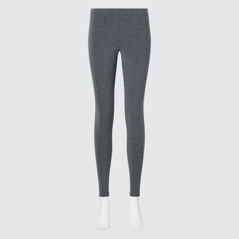 Leggings Uniqlo HEATTECH Ultra Warm Femme Grise | 5674062