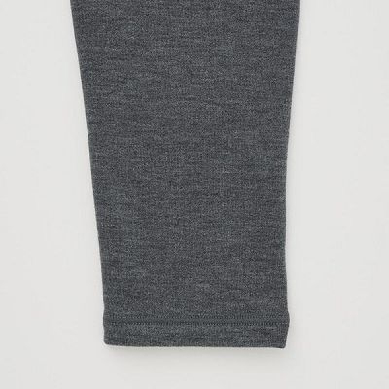Leggings Uniqlo HEATTECH Ultra Warm Femme Grise | 9285343