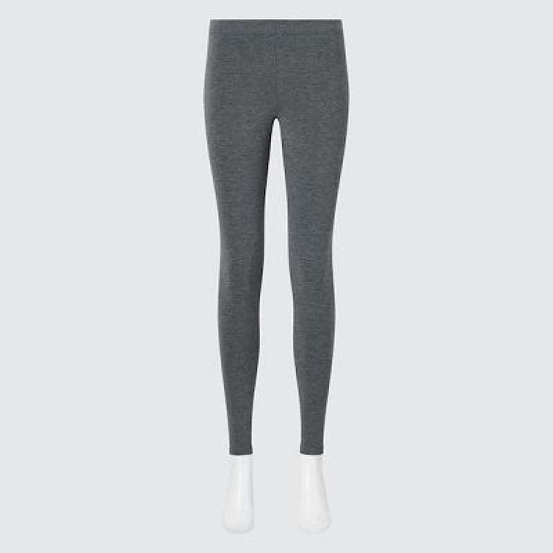Leggings Uniqlo HEATTECH Ultra Warm Femme Grise | 9285343