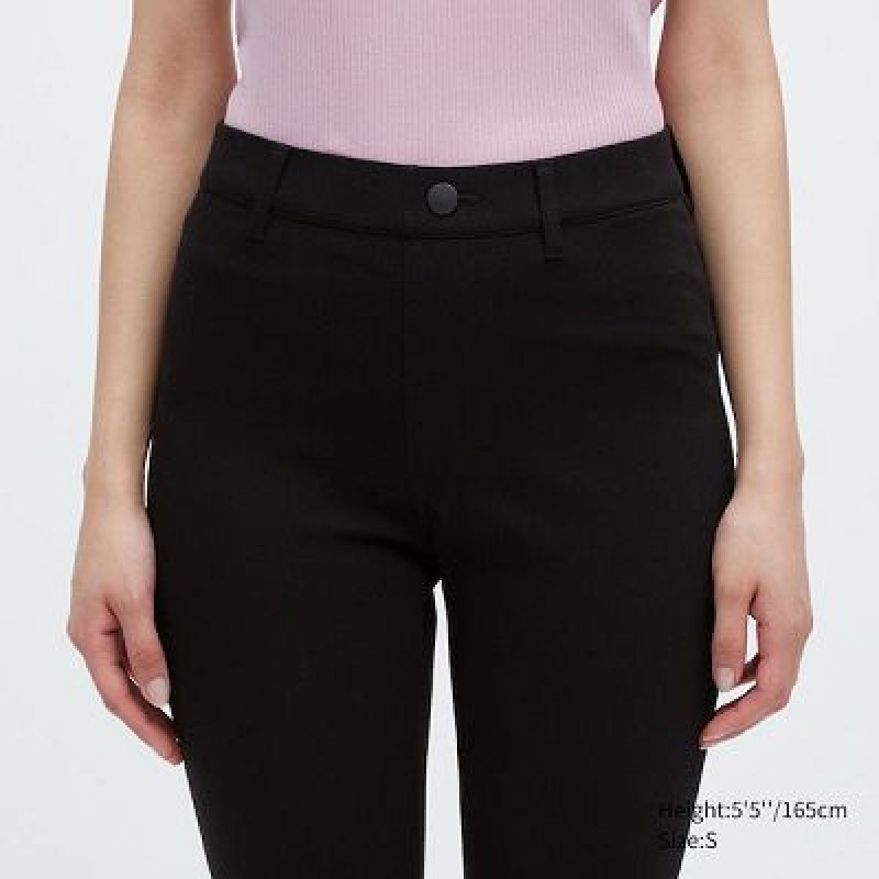 Leggings Uniqlo Ultra Stretch Femme Noir | 647799
