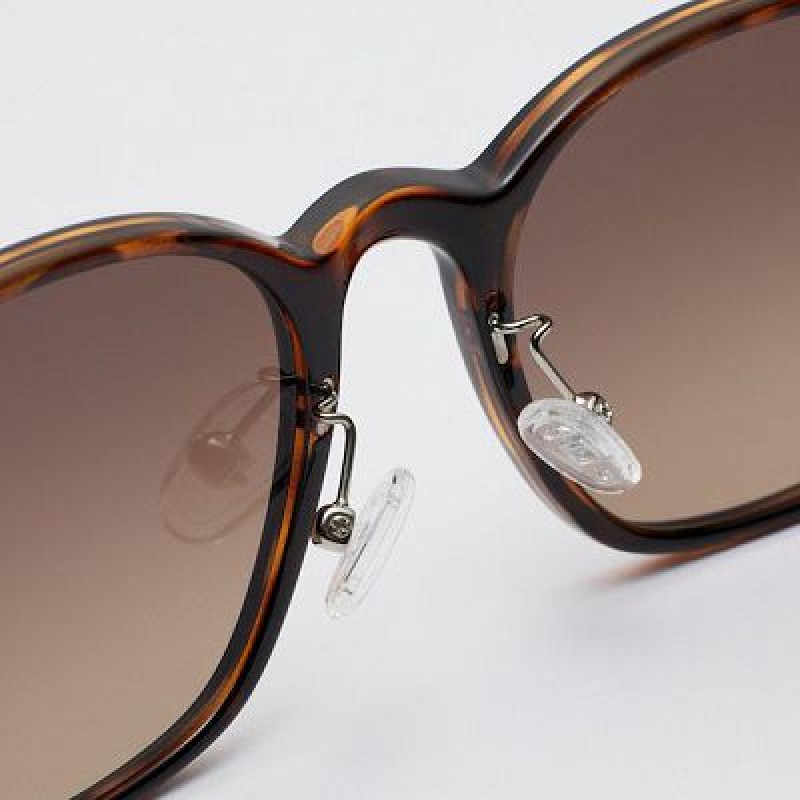 Lunette de Soleil Uniqlo Square Femme Marron | 4324967