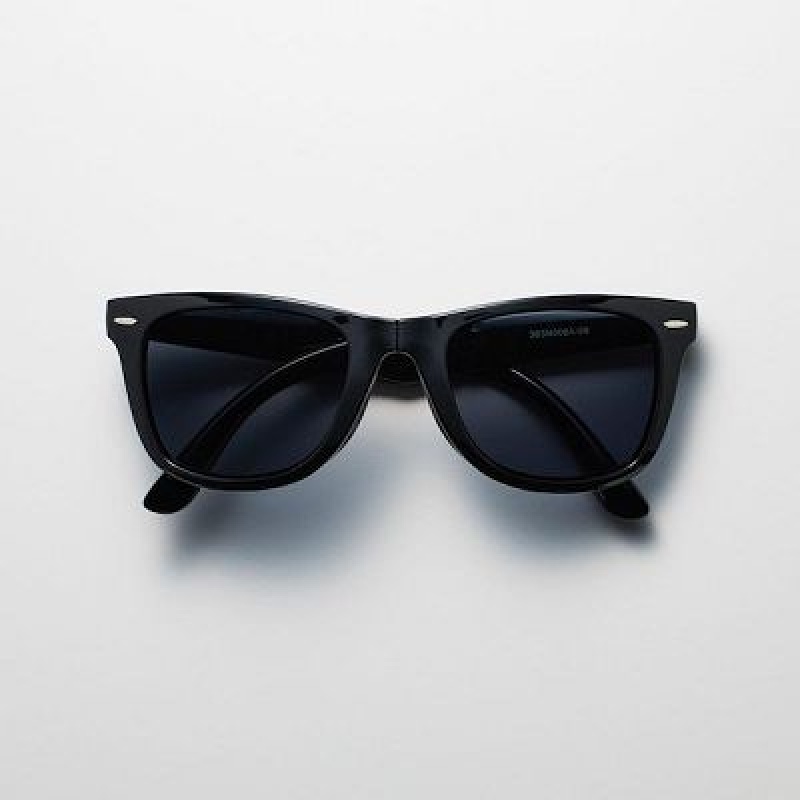 Lunette de Soleil Uniqlo Wellington Folding Femme Noir | 2718634