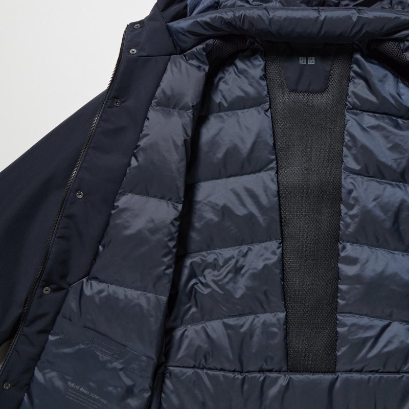 Manteaux Uniqlo Hybrid Down Homme Noir | 2277986