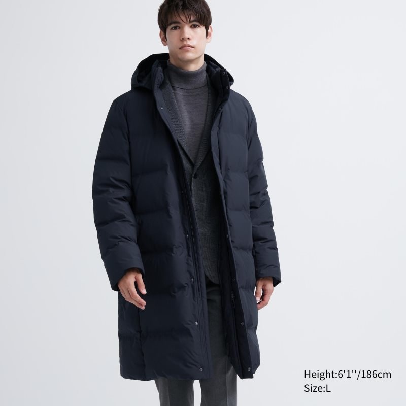 Manteaux Uniqlo Seamless Down Homme Bleu Marine | 5508109