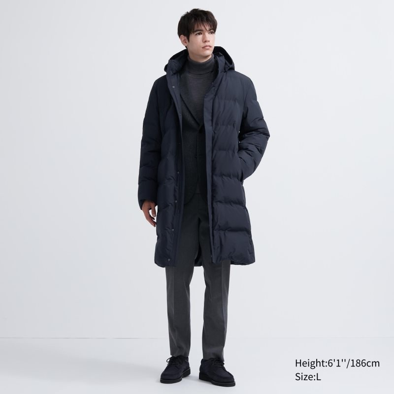 Manteaux Uniqlo Seamless Down Homme Noir | 1862930