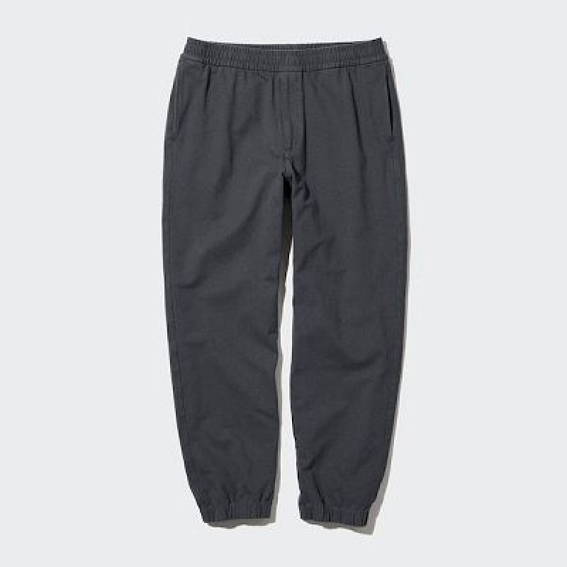 Pantalon Jogger Uniqlo Washed Jersey Femme Grise | 1636085