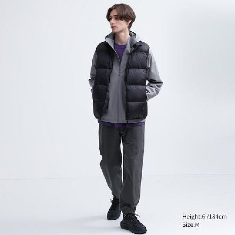 Pantalon Jogger Uniqlo Washed Jersey Femme Grise | 1636085