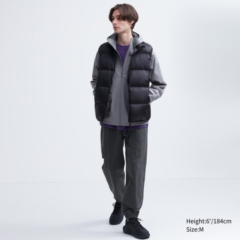 Pantalon Jogger Uniqlo Washed Jersey Femme Grise | 1641489