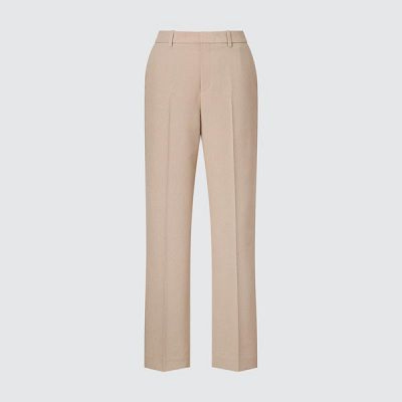 Pantalon Uniqlo AirSense Femme Beige | 5519868
