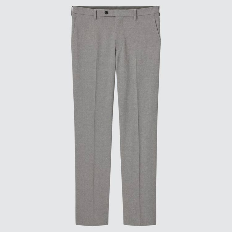 Pantalon Uniqlo Airsense Ultra Light Houndstooth Homme Grise | 6358299