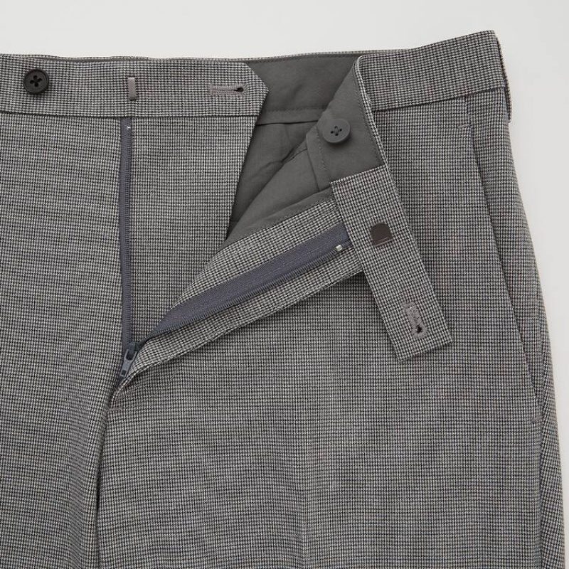 Pantalon Uniqlo Airsense Ultra Light Houndstooth Homme Grise | 6358299