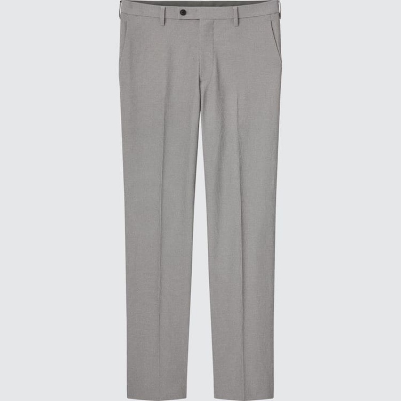 Pantalon Uniqlo Airsense Ultra Light Houndstooth Homme Grise | 6358299