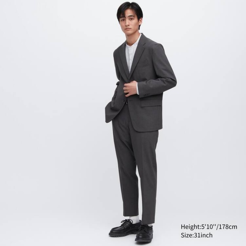 Pantalon Uniqlo Airsense Ultra Light Wool-look Homme Grise | 3712299