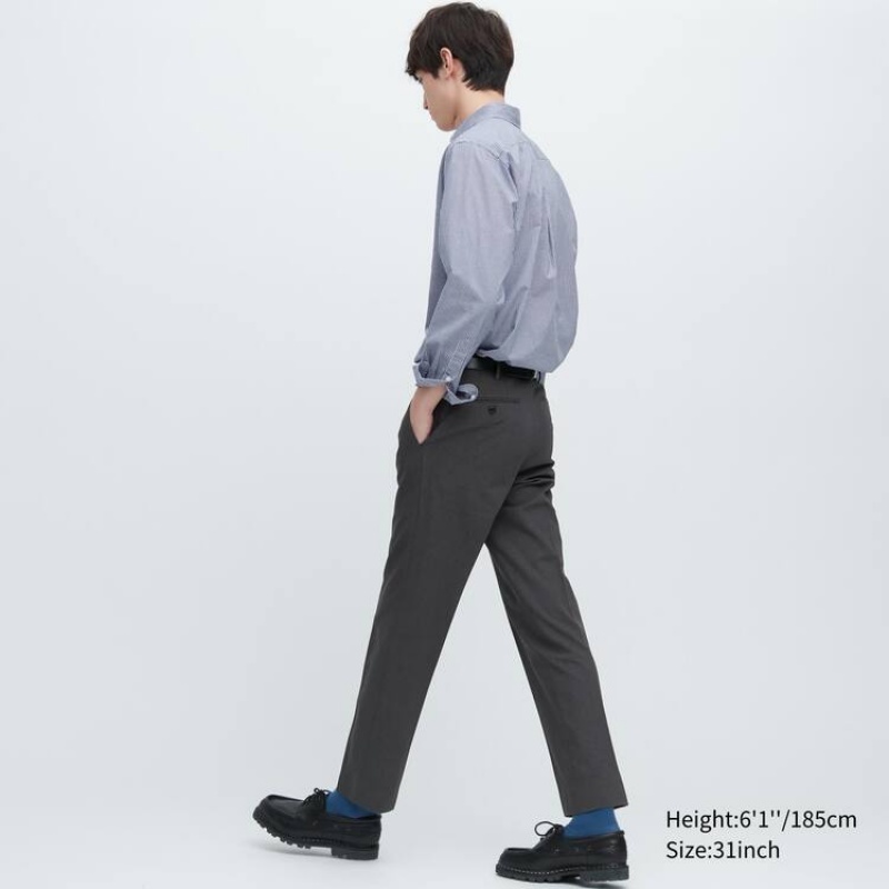Pantalon Uniqlo Airsense Ultra Light Wool-like Homme Grise | 4779150