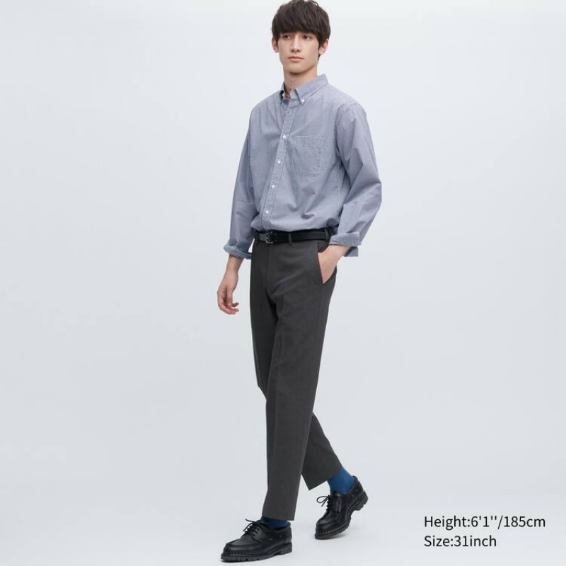 Pantalon Uniqlo Airsense Ultra Light Wool-like Homme Grise | 4779150