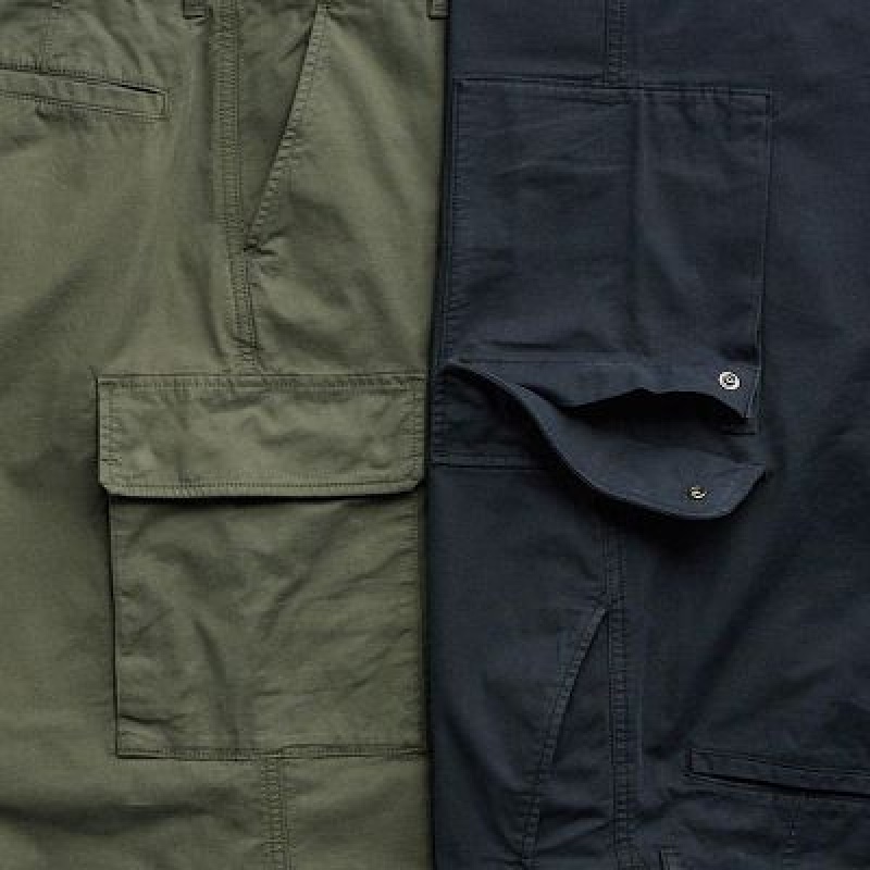 Pantalon Uniqlo Cargo Femme Bleu Marine | 6235235