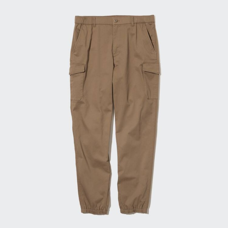 Pantalon Uniqlo Cargo Jogger Homme Marron | 9264383