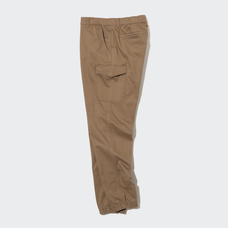 Pantalon Uniqlo Cargo Jogger Homme Marron | 9264383