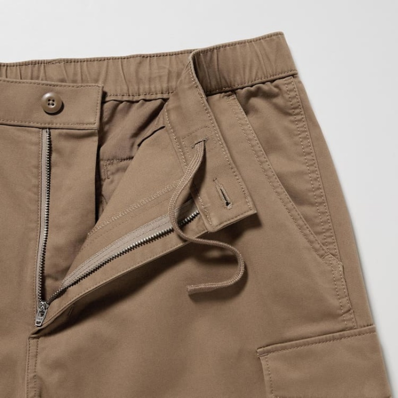 Pantalon Uniqlo Cargo Jogger Homme Marron | 9264383