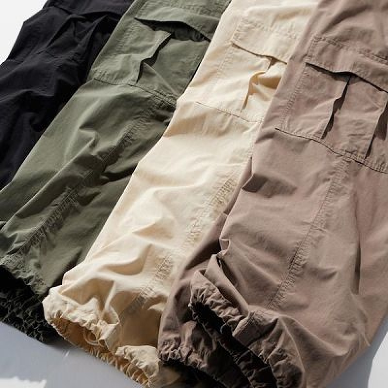 Pantalon Uniqlo Easy Cargo Femme Vert Olive | 6339990