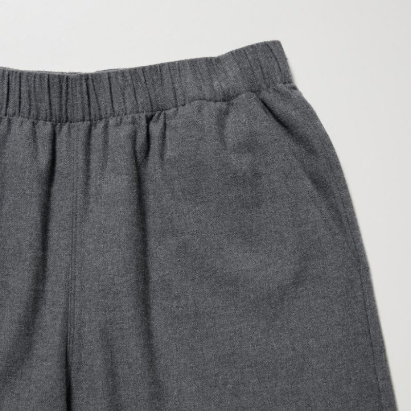 Pantalon Uniqlo Flannel Lounge Femme Grise | 6275023