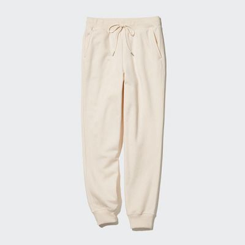 Pantalon Uniqlo HEATTECH Pile Lined Sweat Femme Blanche | 9792562
