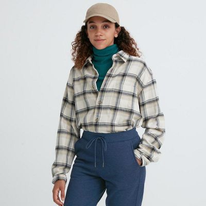 Pantalon Uniqlo HEATTECH Pile Lined Sweat Femme Bleu | 3372796