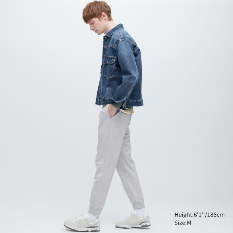 Pantalon Uniqlo Joggers Homme Grise | 6414830